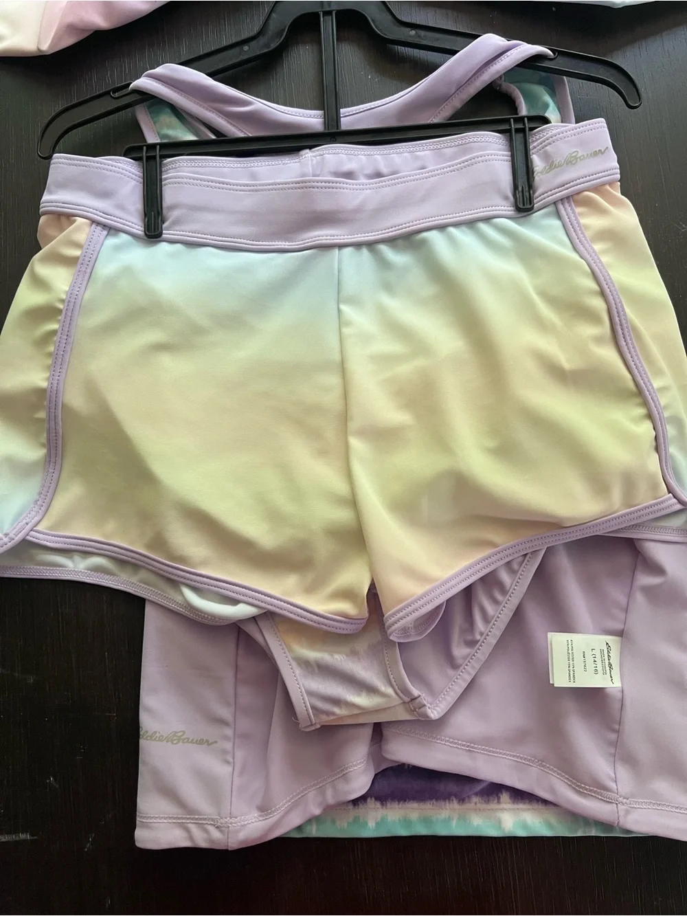 Eddie Bauer Girl's 4-Piece Mix & Match Swim Set - L (14/16) NEW